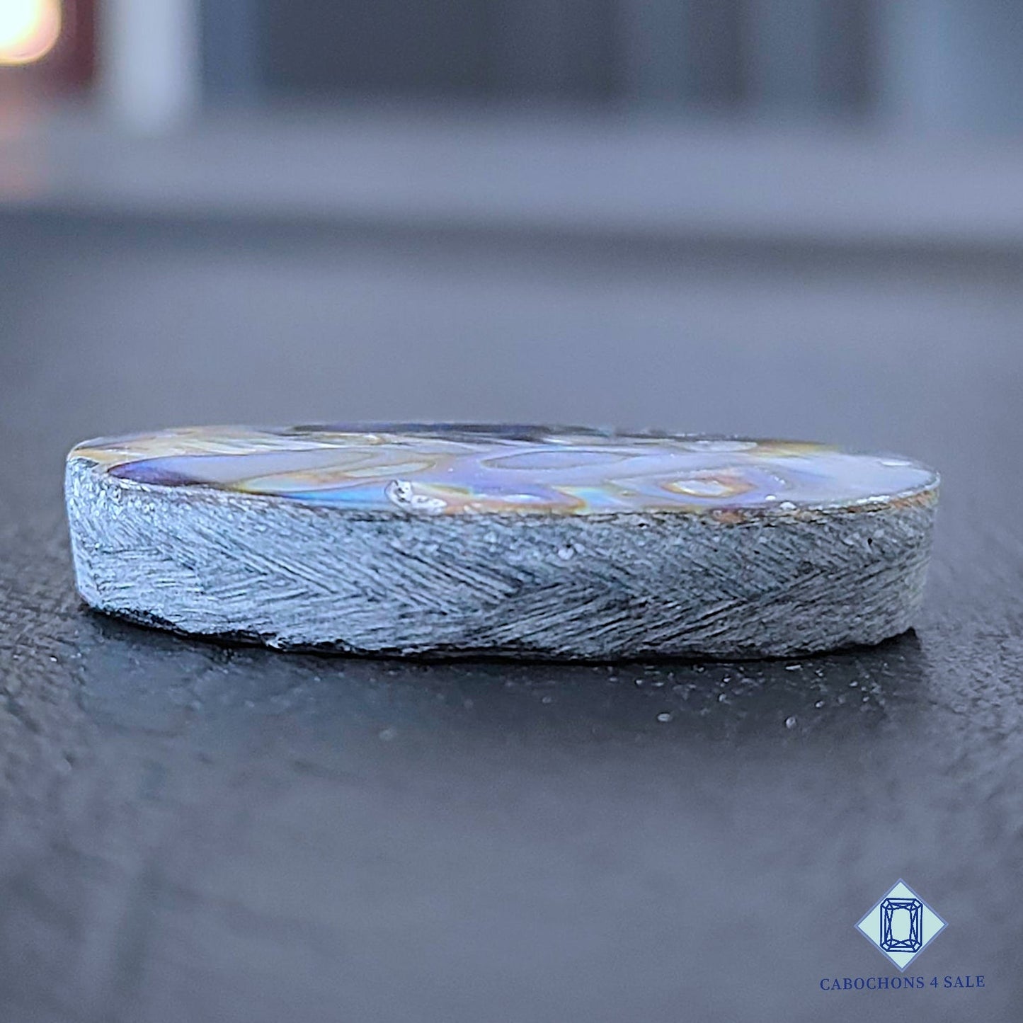 Natural Abalone Shell Gemstone Oval Cabochons 31*19*6mm from New Zealand available for sale