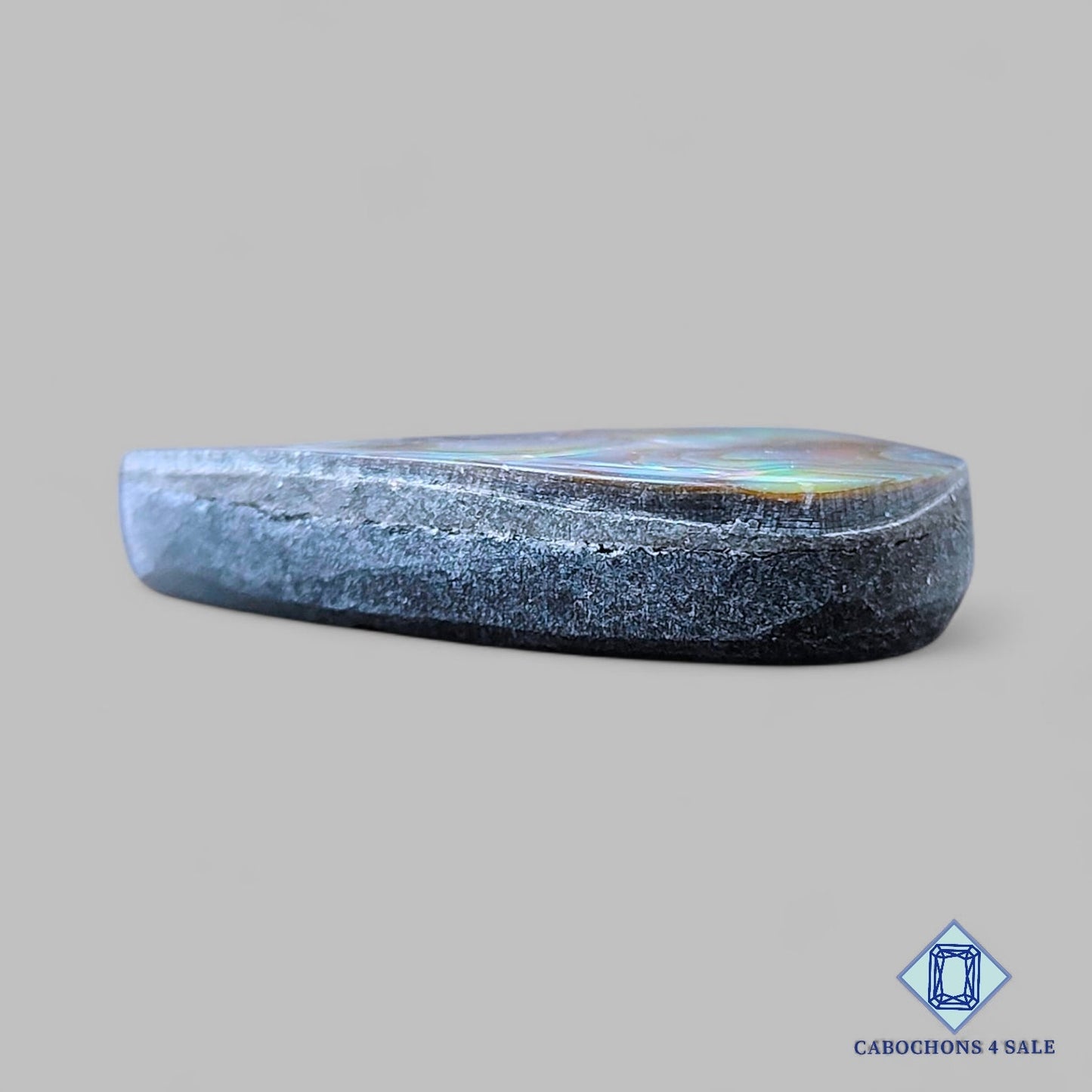 Natural Abalone shell Gemstone Pear Cabochons 32*18*6mm from New Zealand available for sale