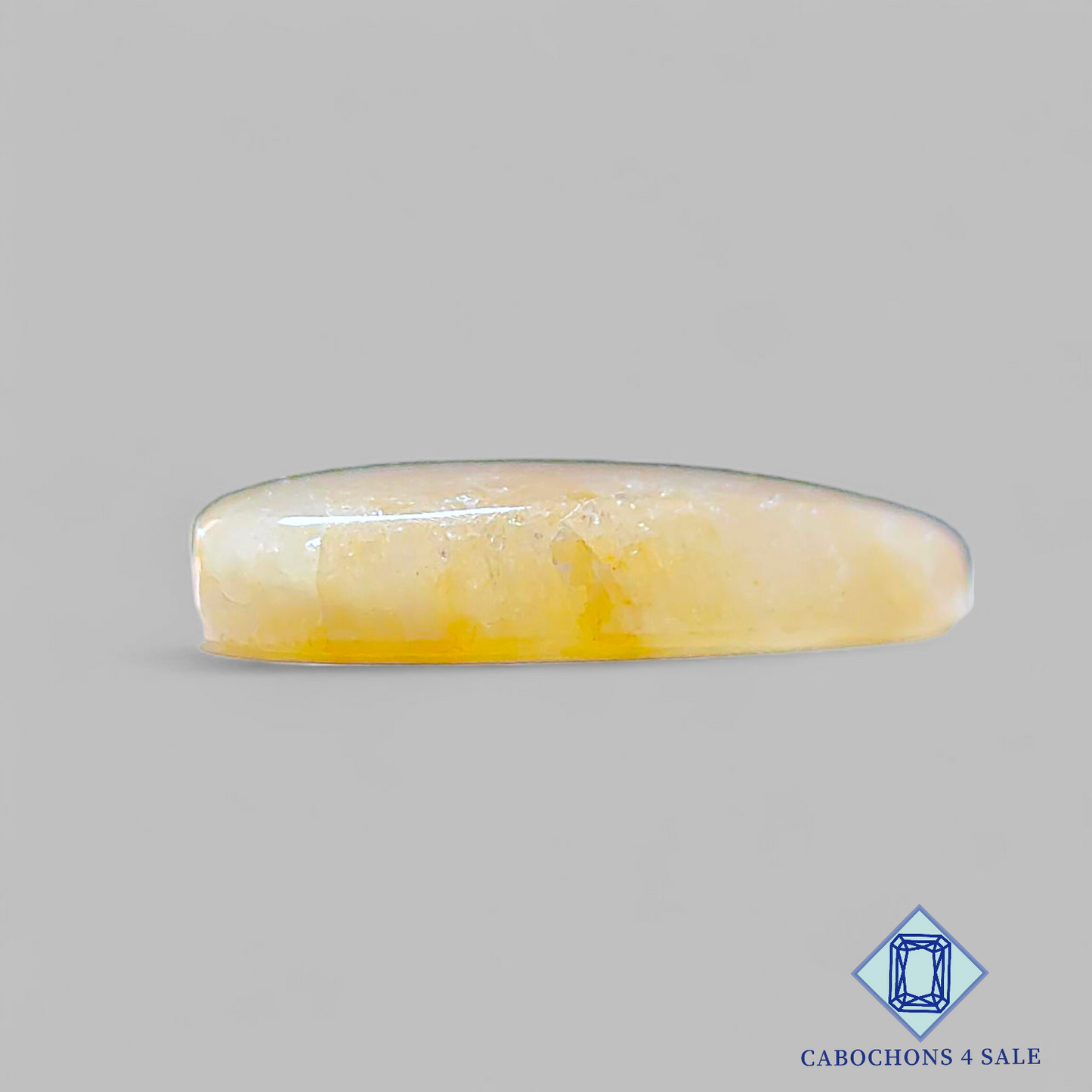 Tallas de corazón de piedra lunar africana (30 x 35 x 6 mm)