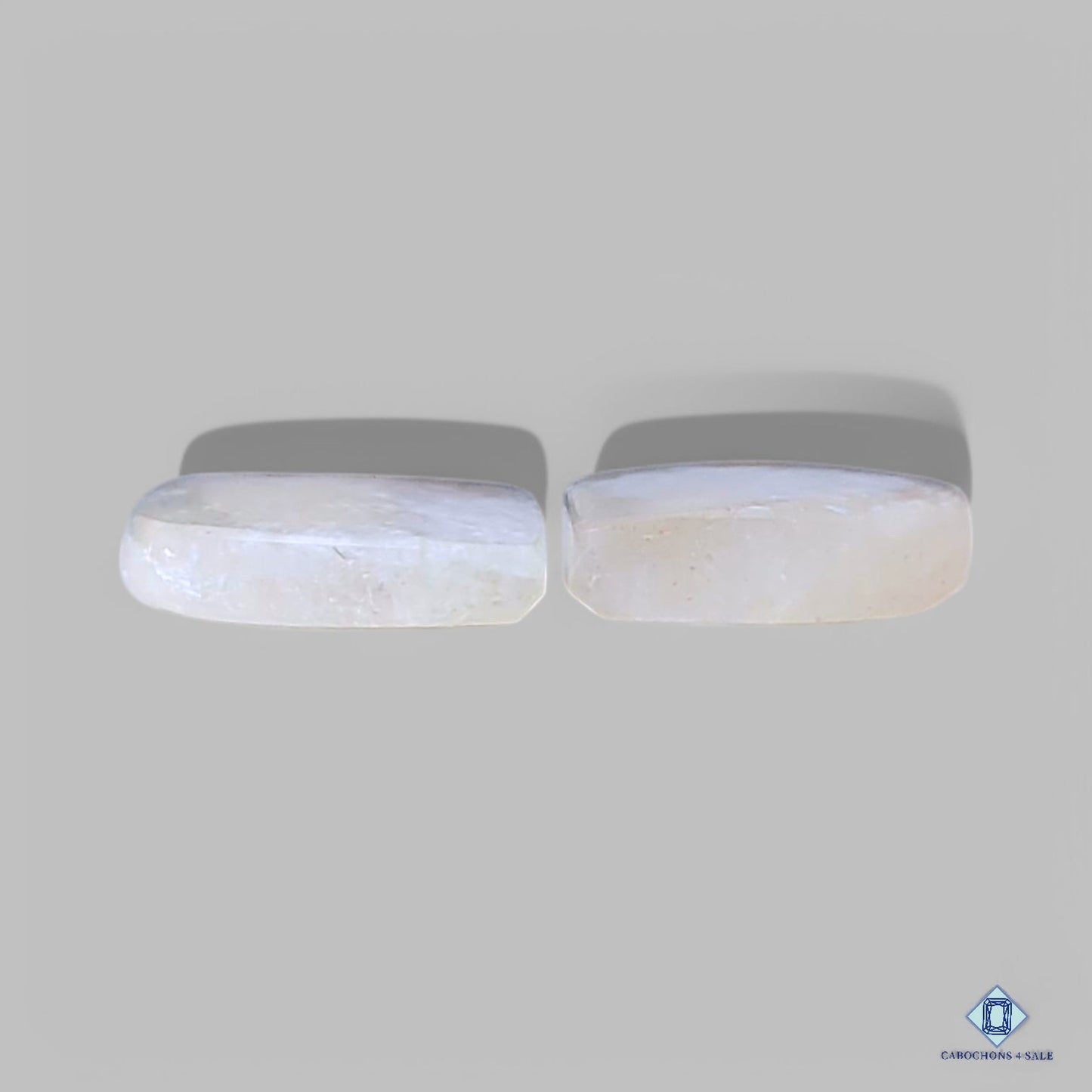 Natural African Moonstone Gemstone Fancy Pairs 28*12*4mm from Madagascar available for sale