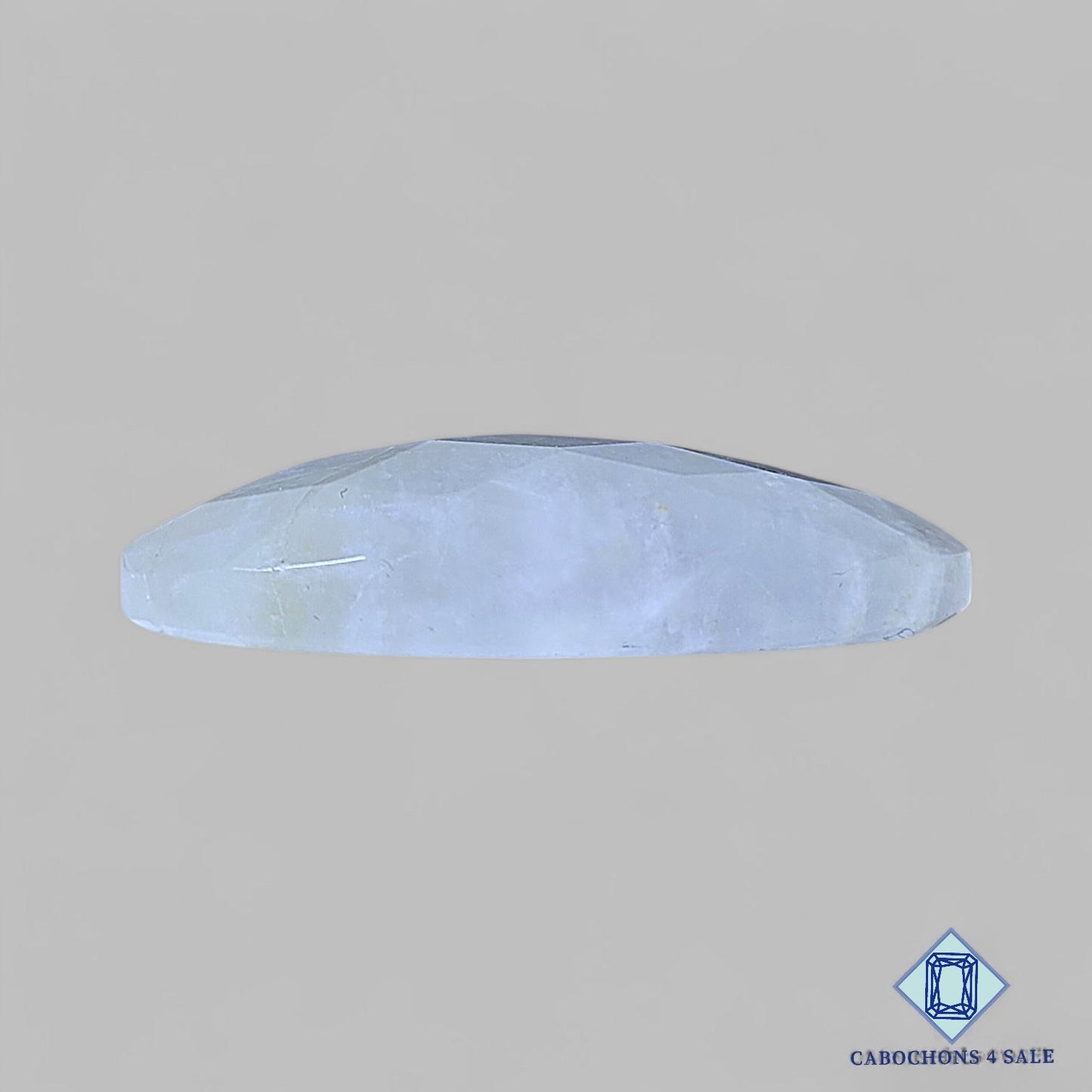 Natural African Moonstone Gemstone Oval Checker Cut 32*17*7mm from Madagascar available for sale