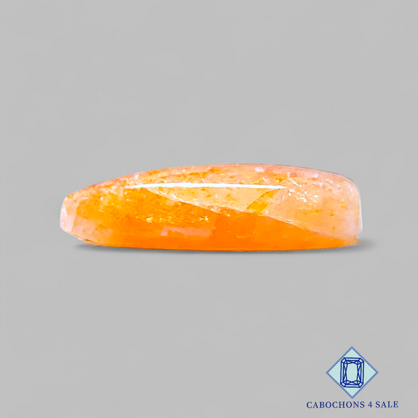 African Sunstone Pear Cabochons 25*15*6mm