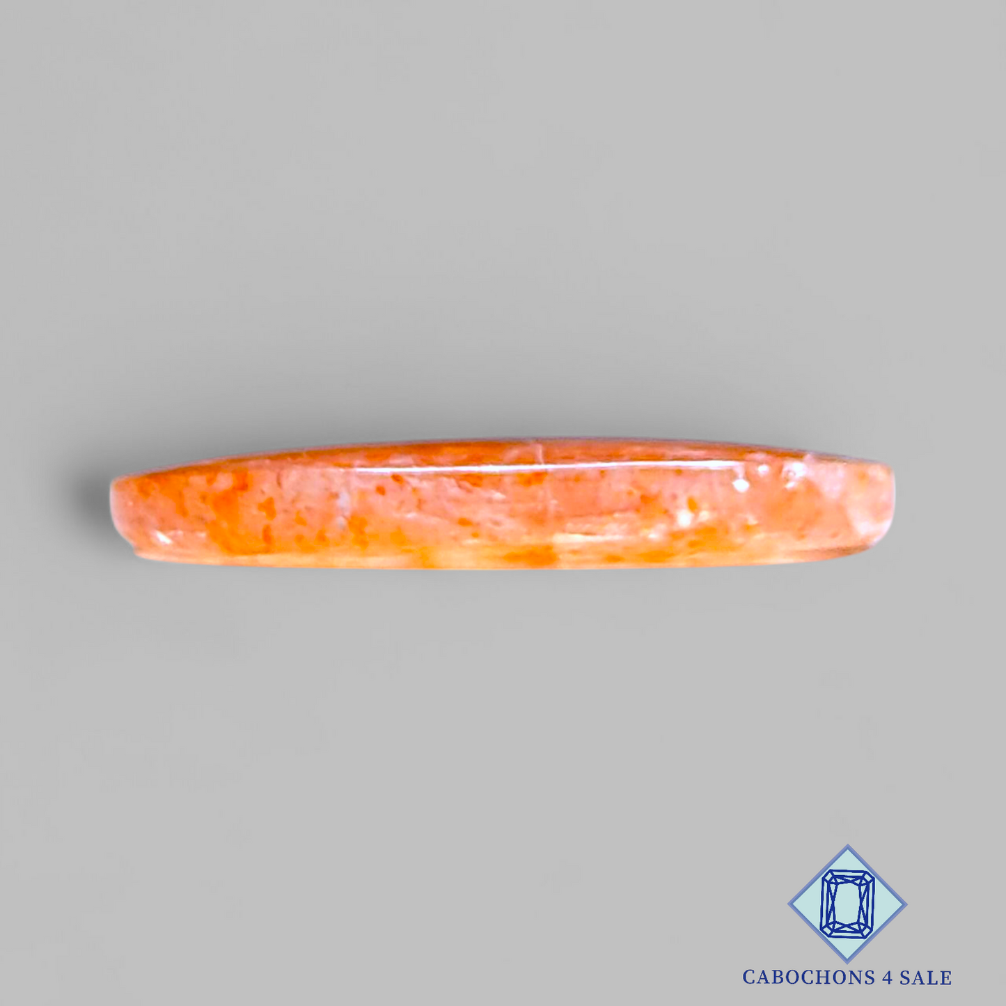 Cabujones ovalados de piedra solar africana