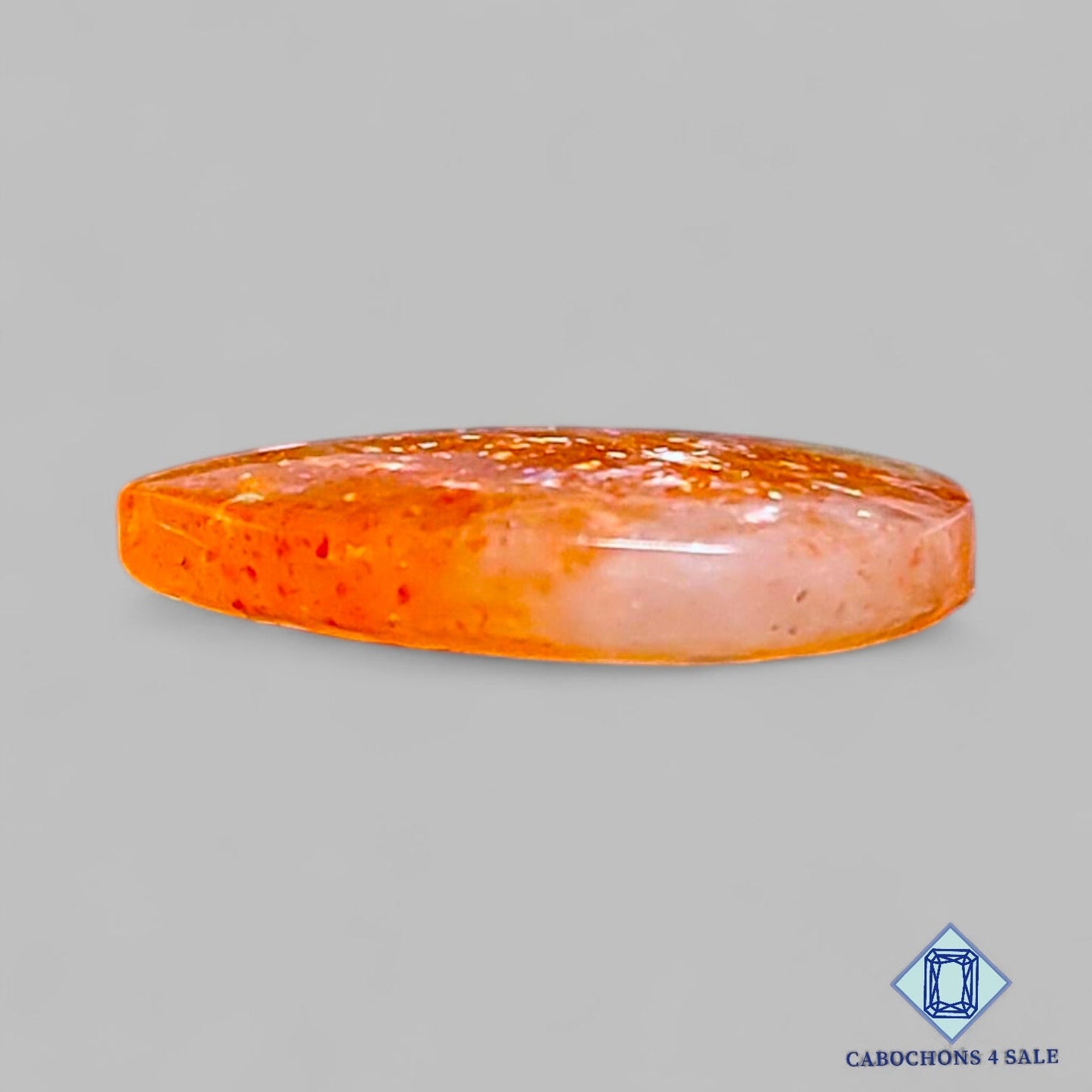 Natural African Sunstone Gemstone Pear Cabochons 16*14*3mm available for sale