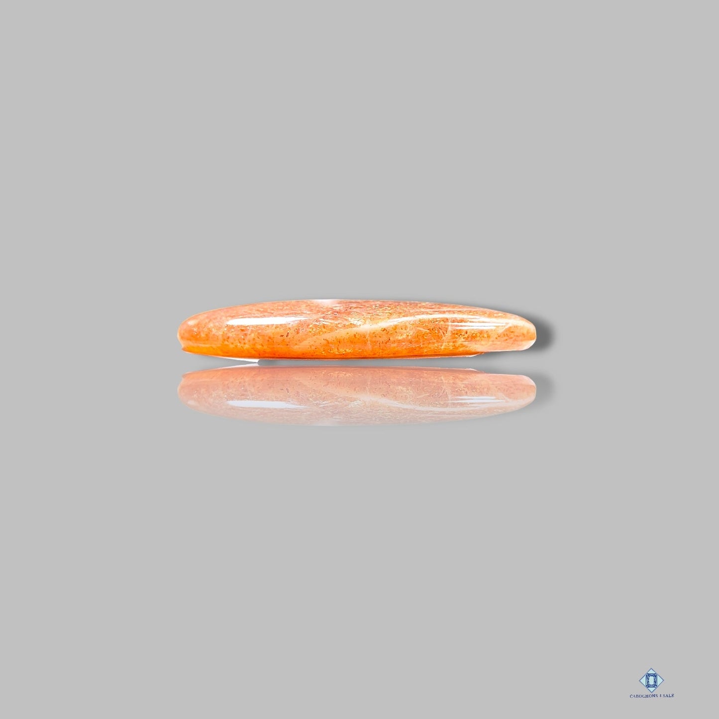 Cabujones ovalados de piedra solar africana