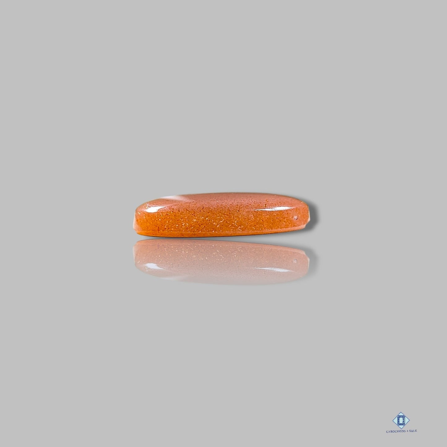 Cabujones ovalados de piedra solar africana