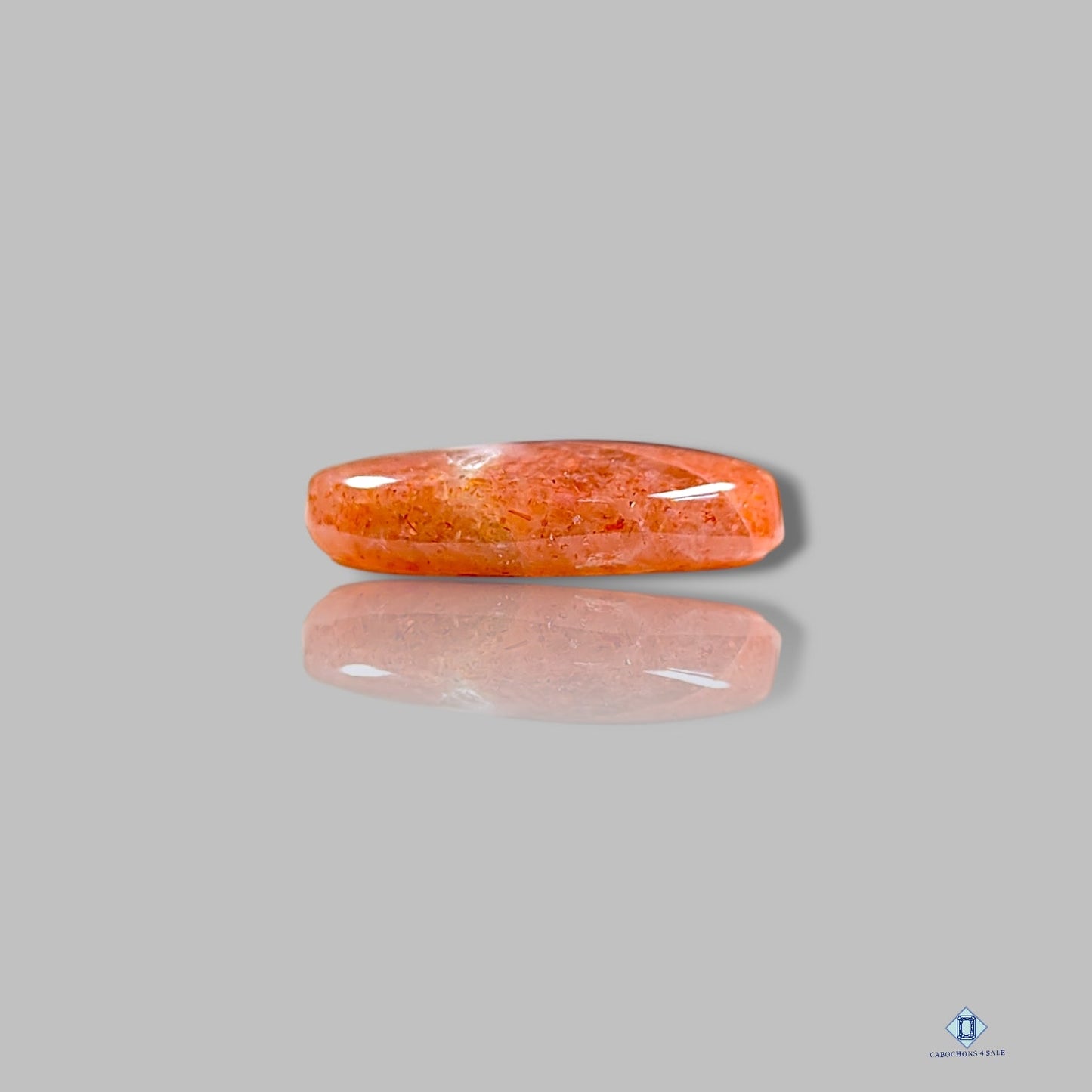 Cabujones ovalados de piedra solar africana