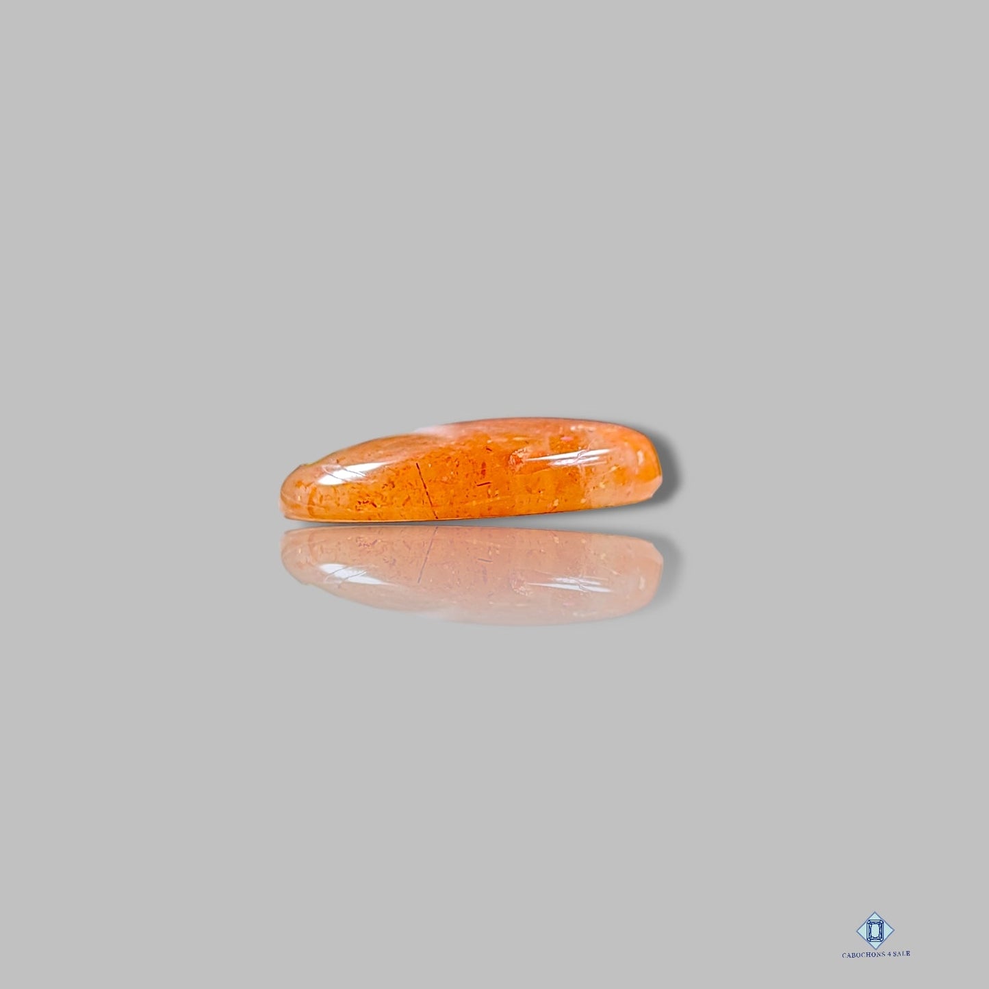 Cabujones ovalados de piedra solar africana