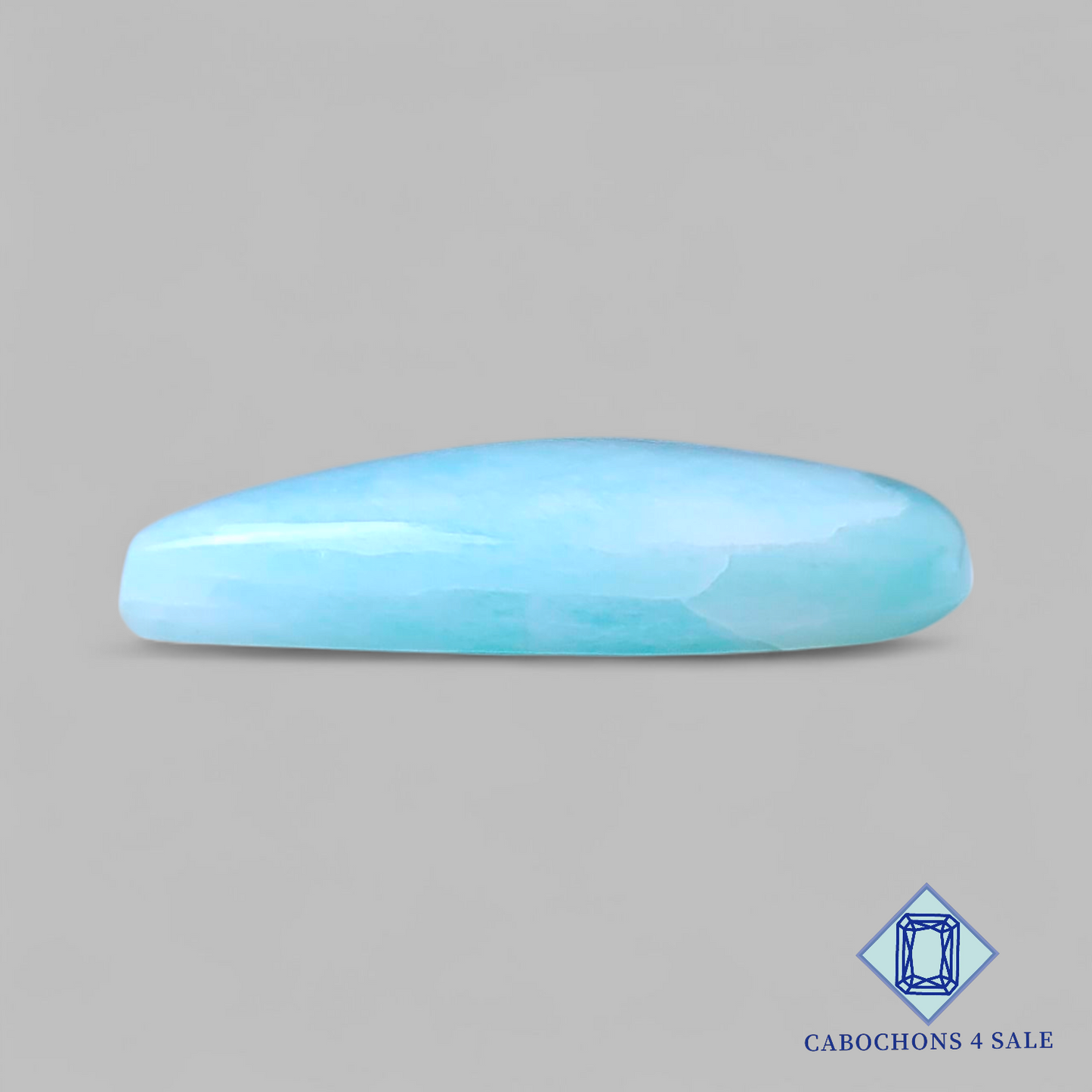 Cabujones de pera de amazonita