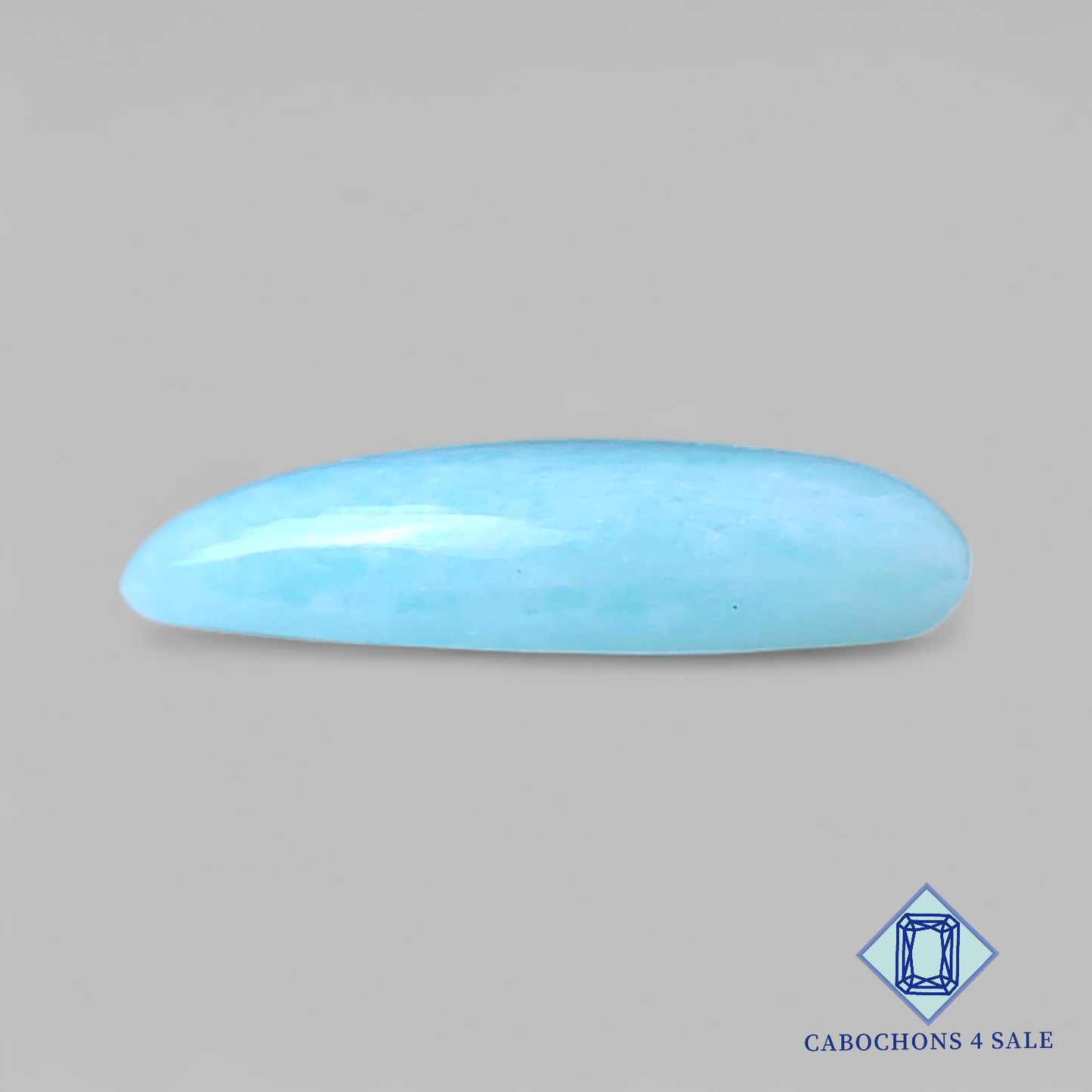 Cabujones de pera de amazonita