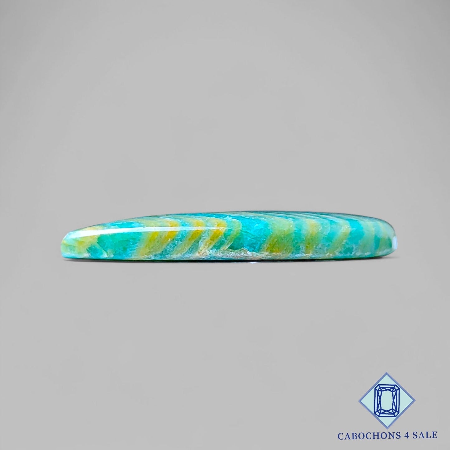 Cabujones de pera de amazonita