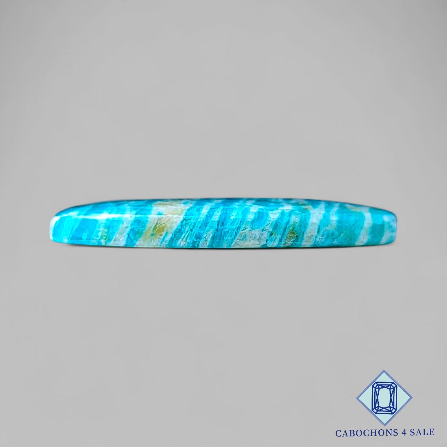 Cabujones ovalados de amazonita