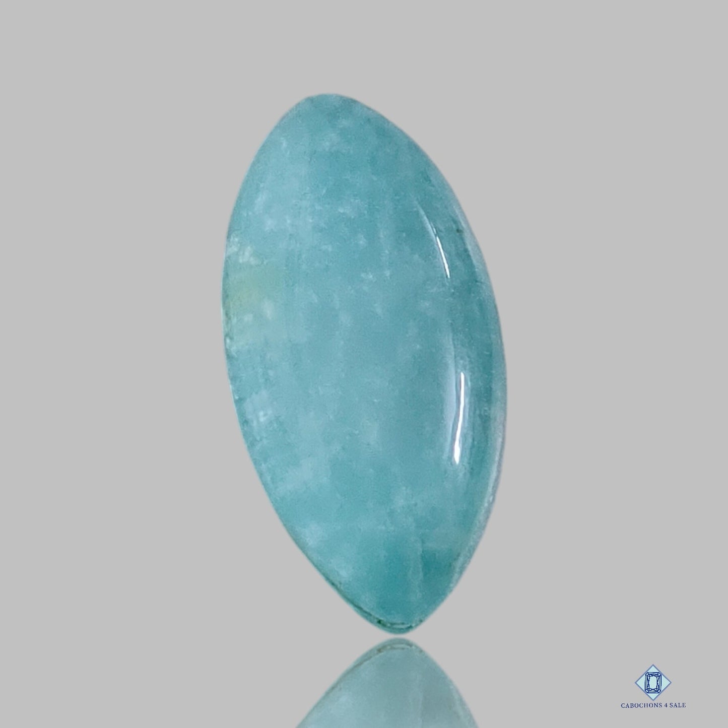 Amazonite + Crystal Quartz Doublets Marquise Doublets