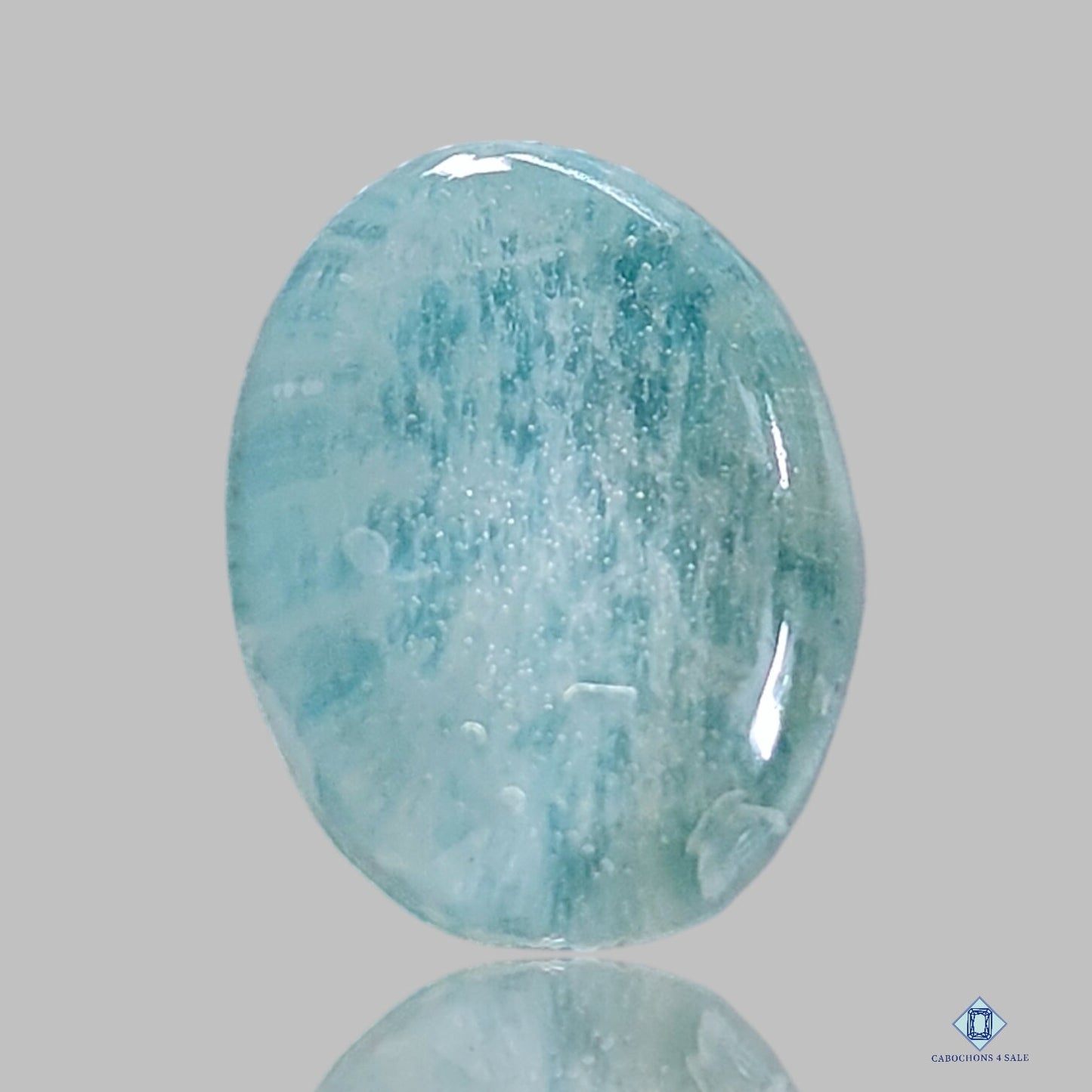 Amazonite + Crystal Quartz Doublets Oval Doublets