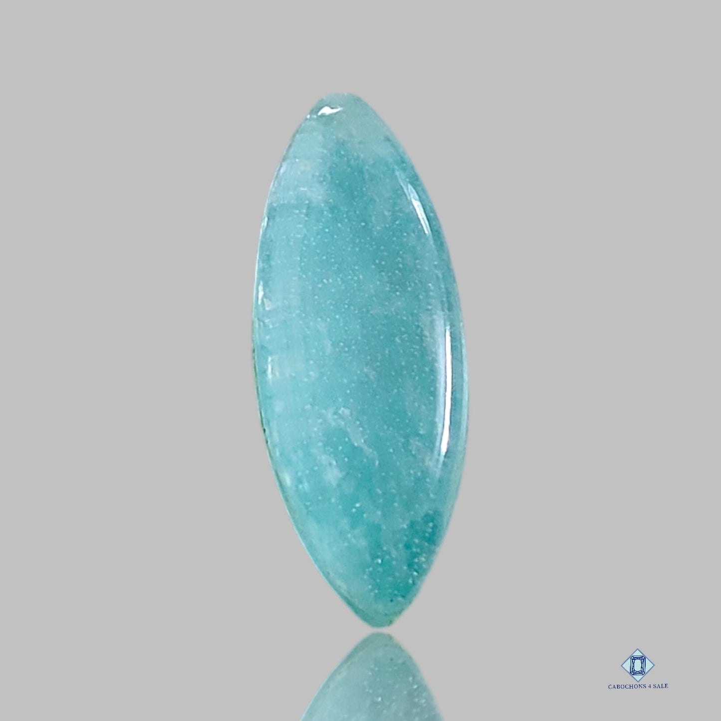 Amazonite + Crystal Quartz Doublets Marquise Doublets