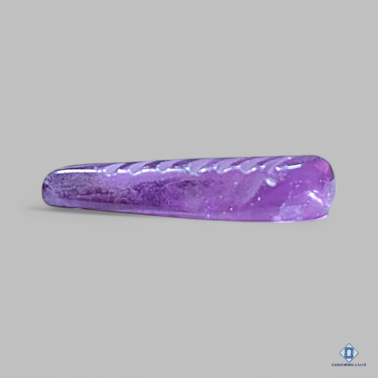 Amethyst Leaf Carvings