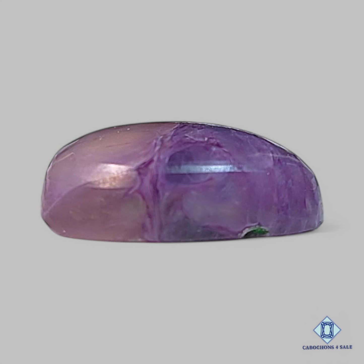 Cabujones de amatista natural en forma de pera de 21 x 17 x 6 mm, de Brasil, disponibles para la venta.