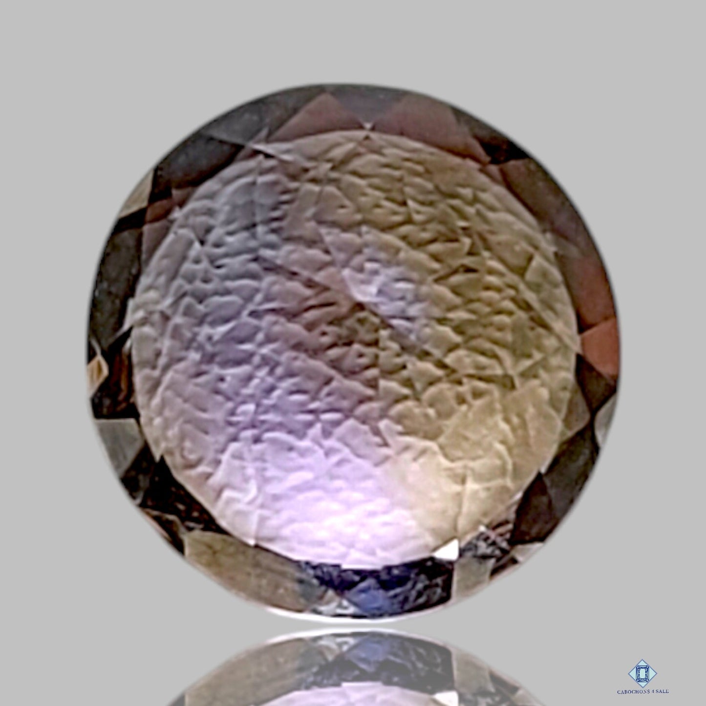 Amatista redonda de todos los cortes