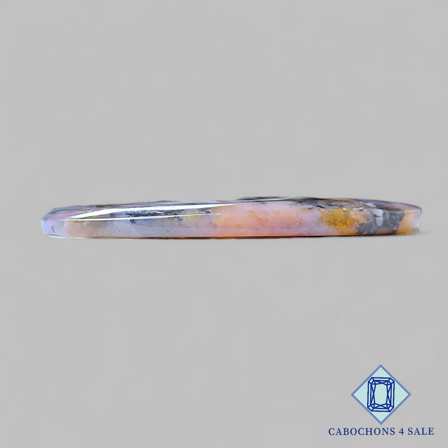 Amethyst Dendritic Agate Oval Cabochons