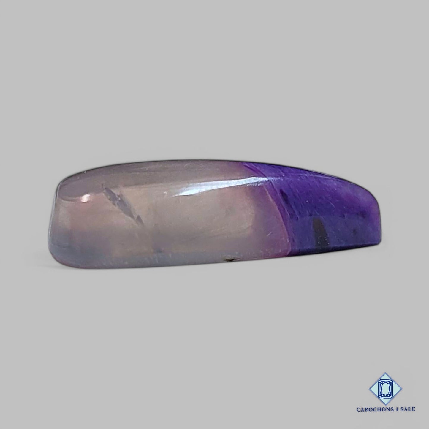 Cabujones de amatista natural de 22 x 11 x 6 mm, de Bolivia, disponibles para la venta.