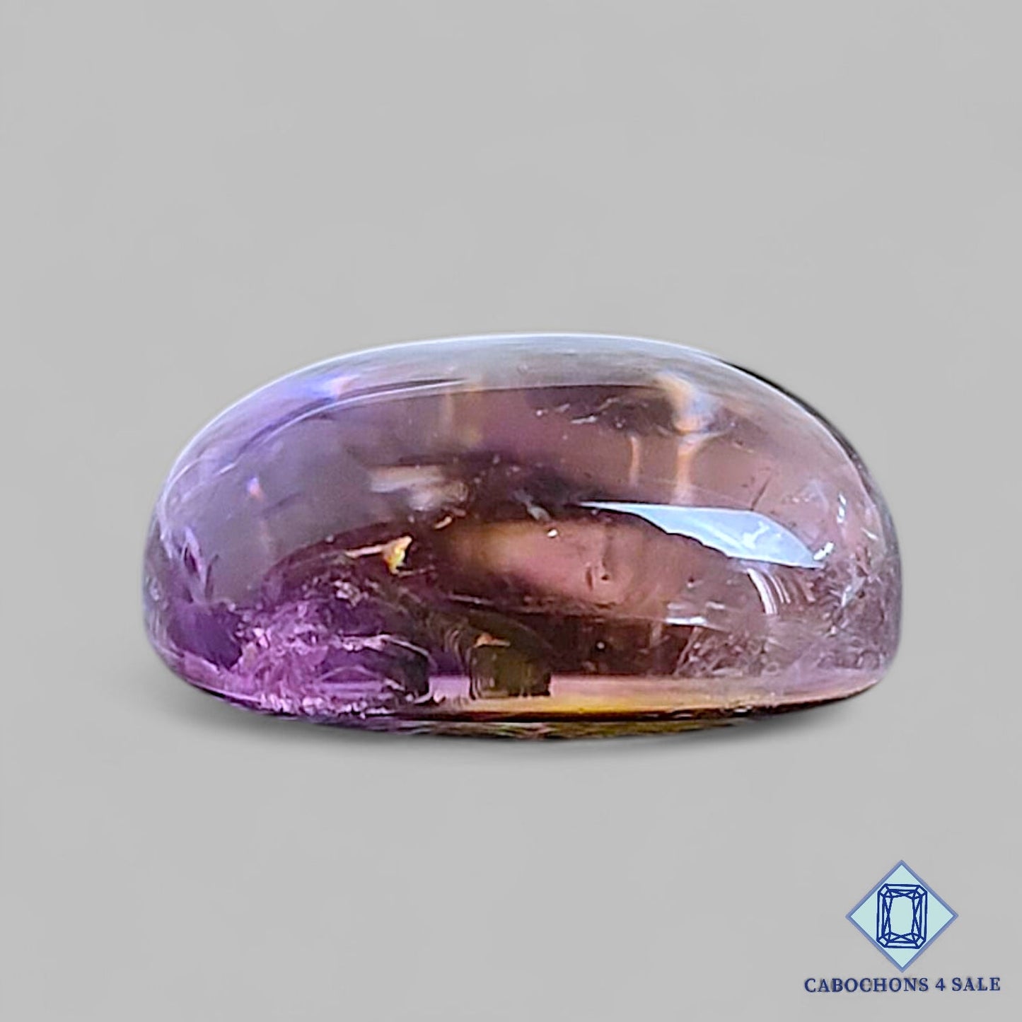 Natural Ametrine Gemstone Fancy Cabochons 16*16*7mm From Bolivia available for sale