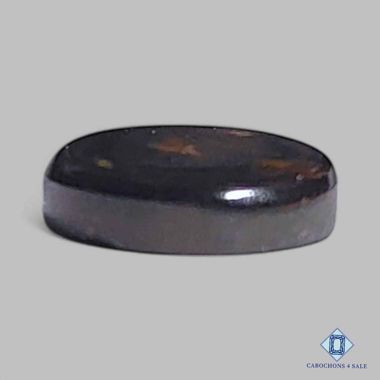 Natural Ammolite Gemstone Round Cabochons 9*2mm from Canada available for sale