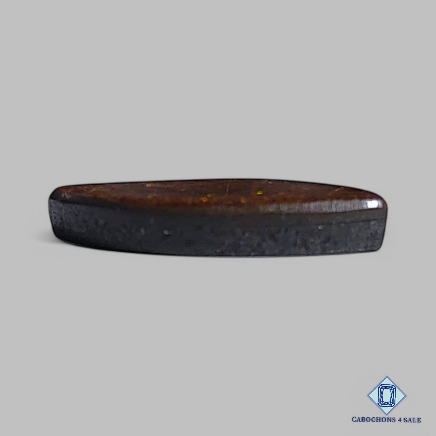 Cabujones de piedra preciosa de ammolita natural de 16 x 7 x 3 mm, disponibles para la venta en Canadá.