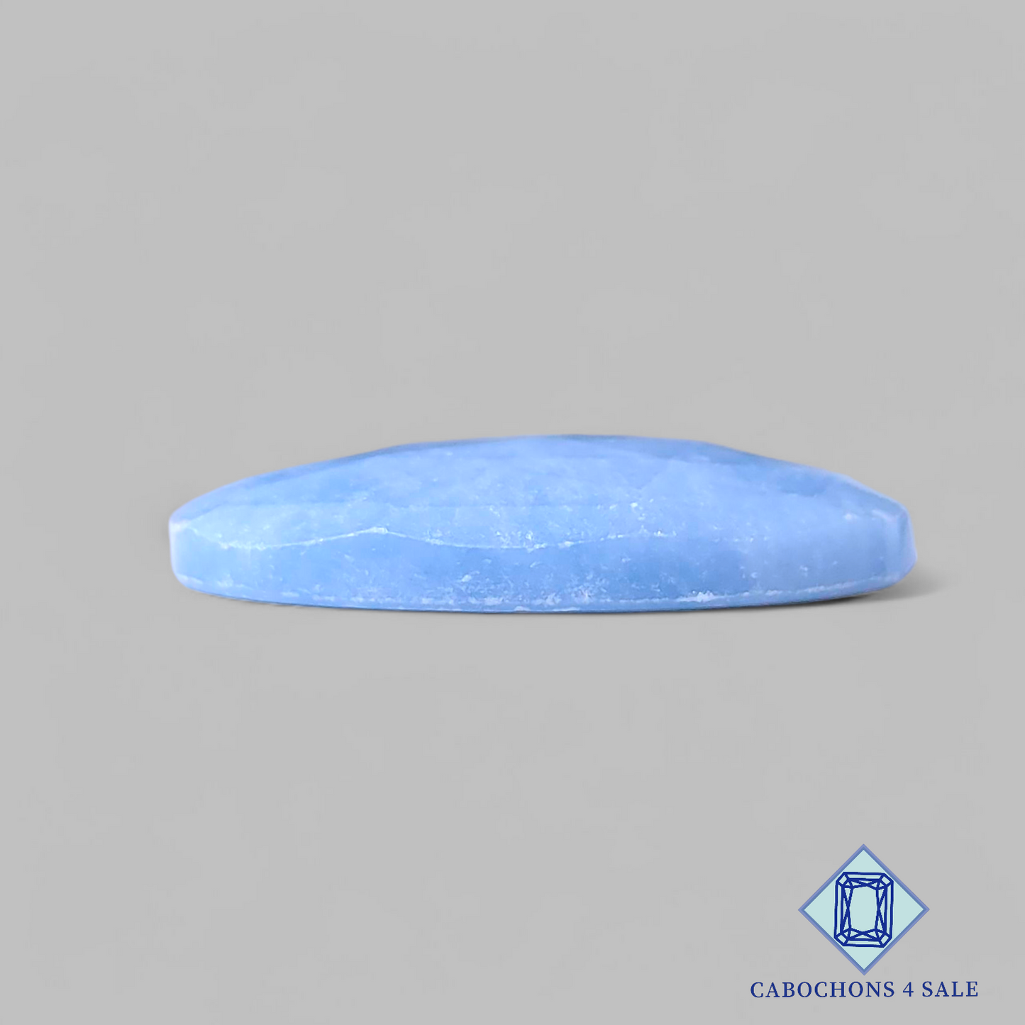 Angelite Oval Rose Cut 32*20*5mm