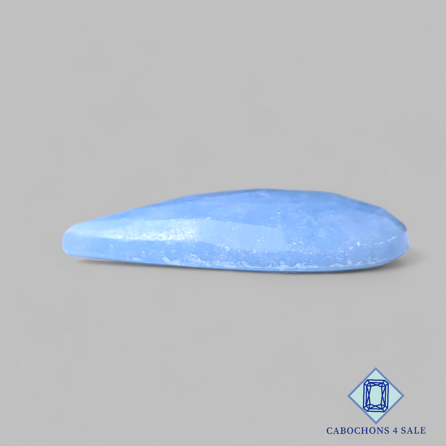 Angelite Pear Rose Cut 33*20*6mm