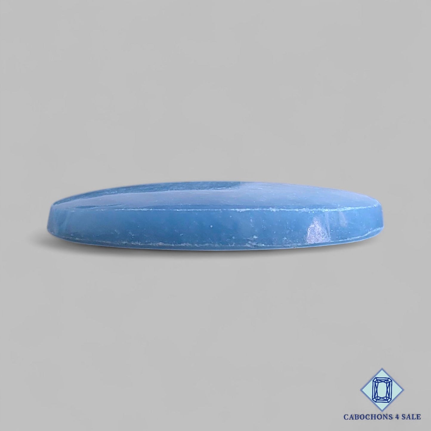 Natural Angelite Gemstone Oval Cabochons 32*20*4mm From Peru available for sale
