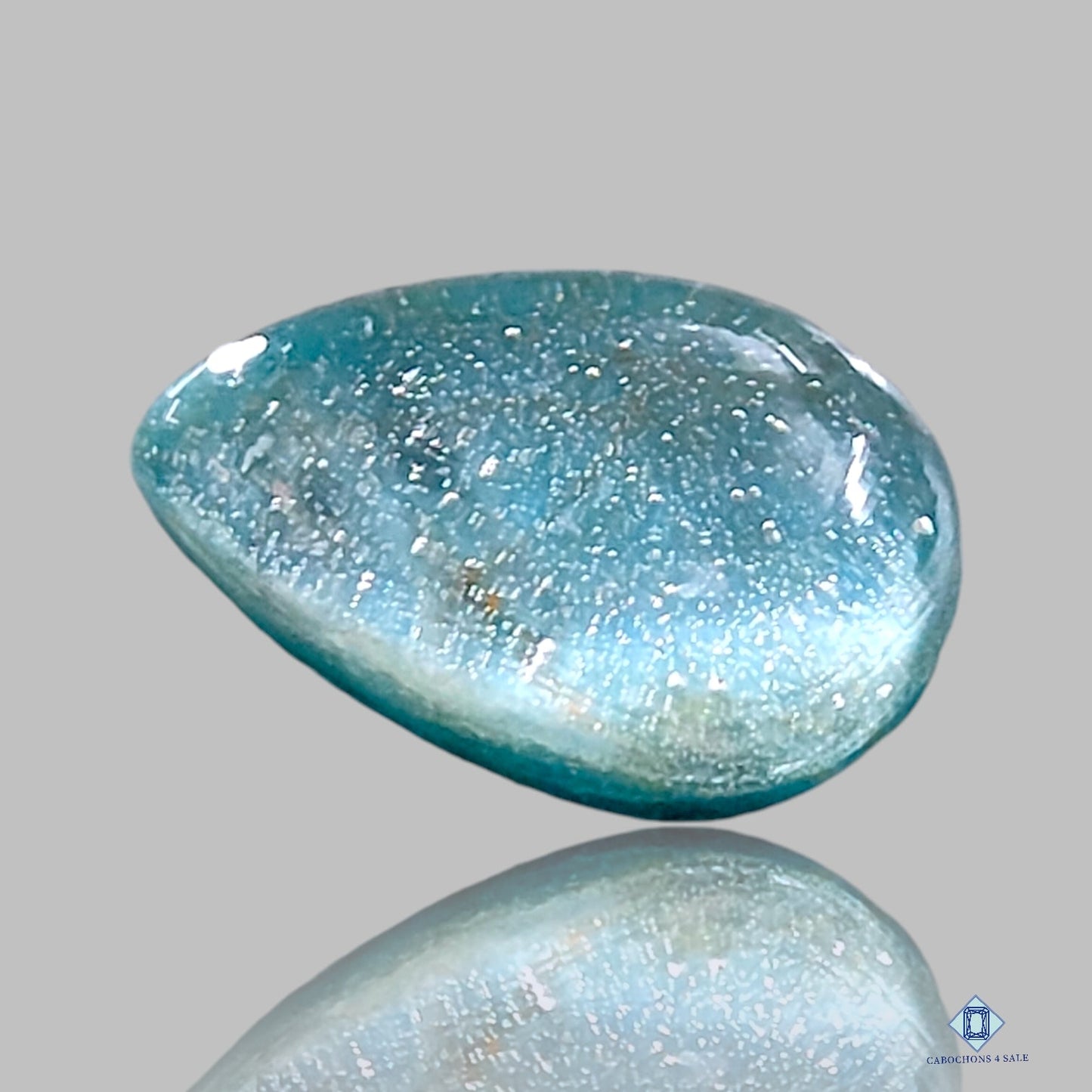 Apatite + Crystal Quartz Doublets Pear Doublets