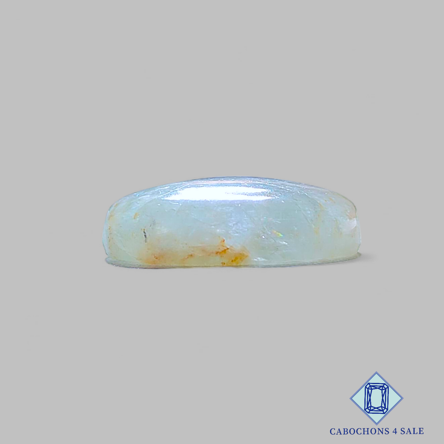 Cabujones redondos de aguamarina