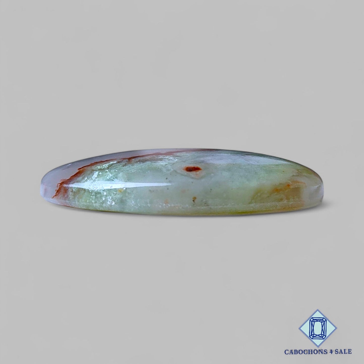 Natural Aquaprase Gemstone Oval Cabochons 41*30*6mm from South Africa available for sale