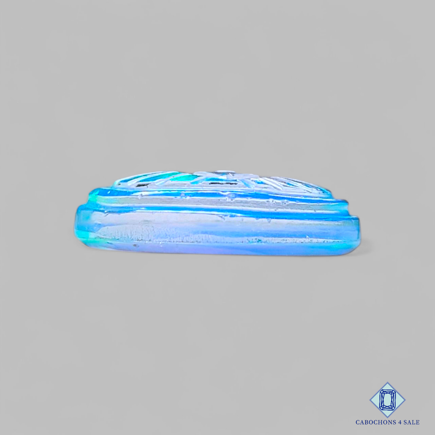Aurora Opal + Crystal Quartz Doublet