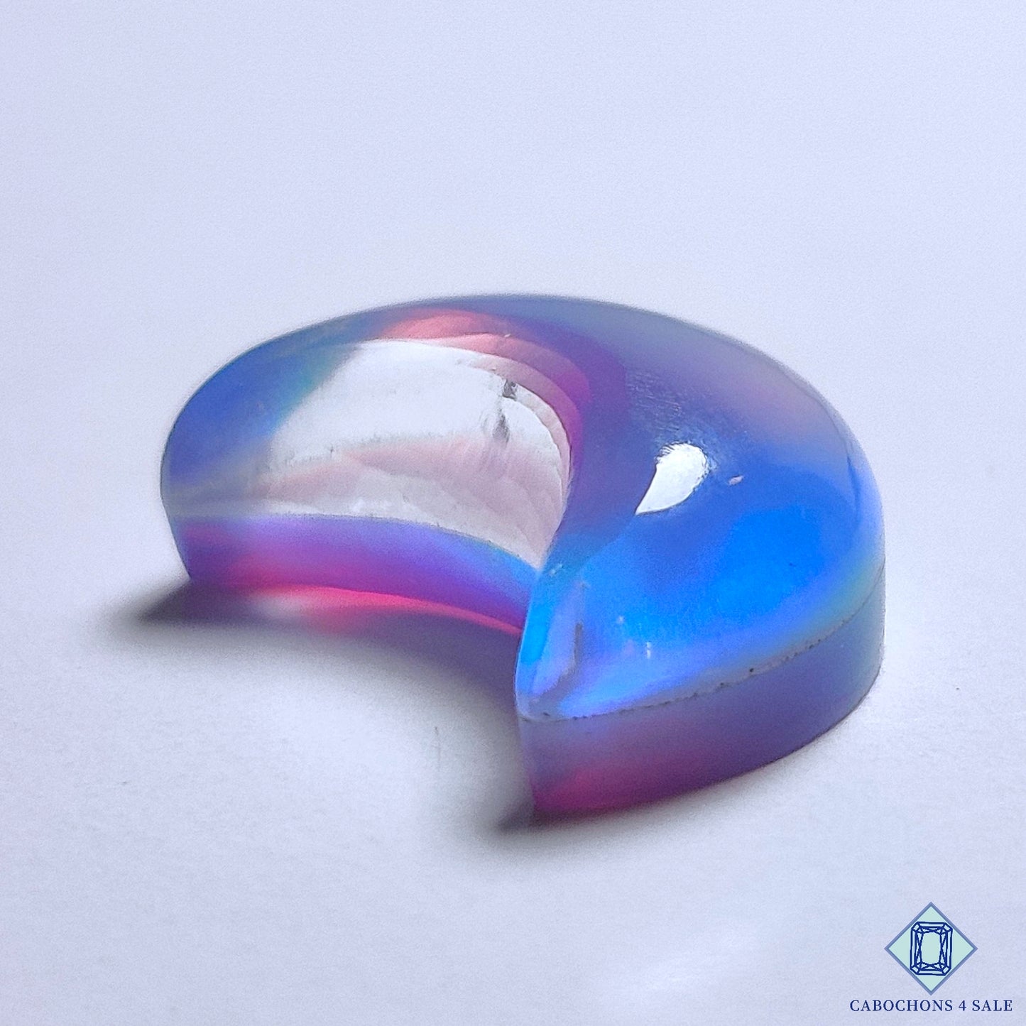 Aurora Opal + Crystal Quartz Doublet