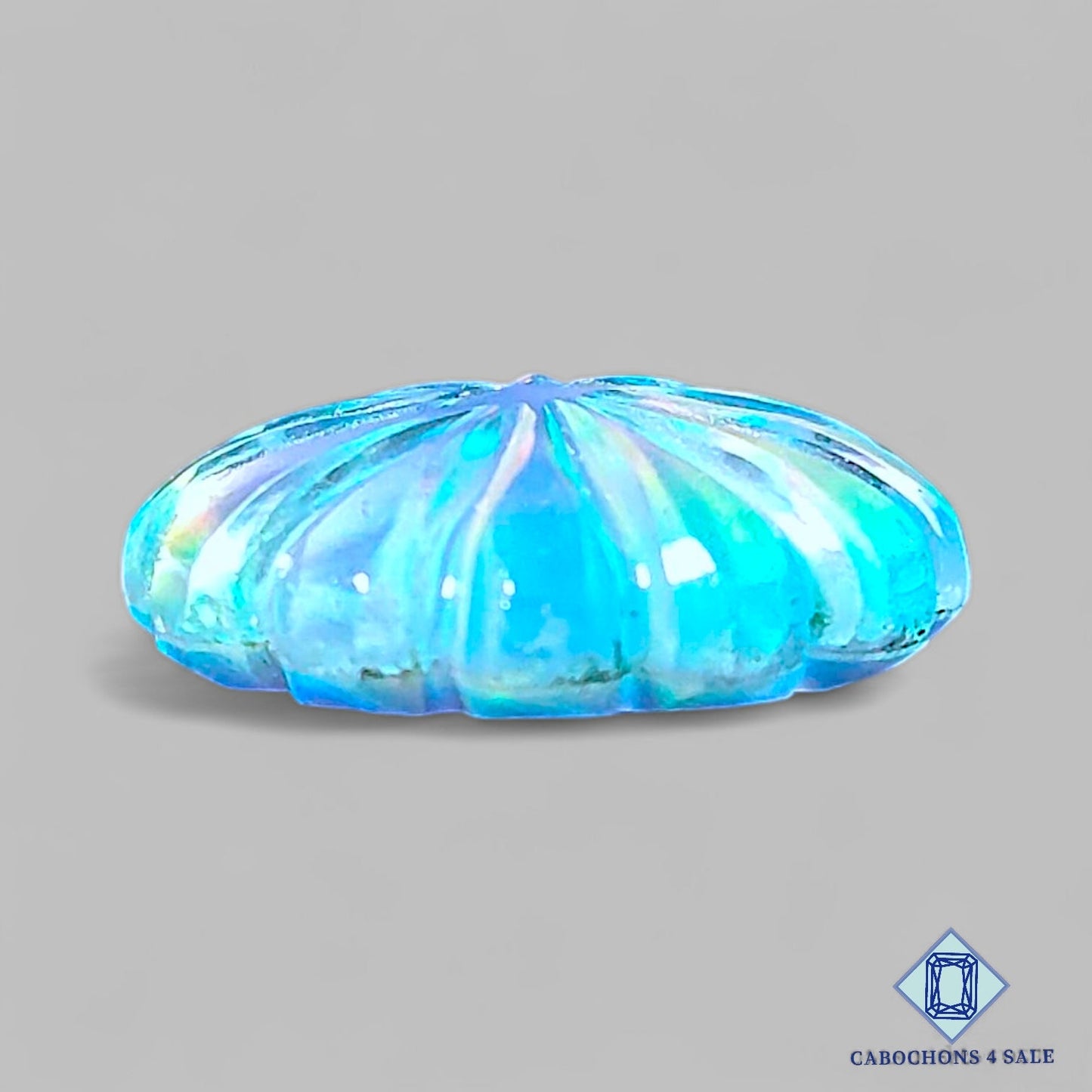 Aurora Opal + Crystal Quartz Doublet Gemstone Fancy Doublets 20*6mm available for sale