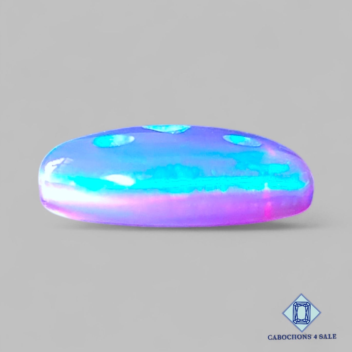 Tallas de Halloween de piedra preciosa de ópalo Aurora de 13 x 14 x 4 mm, procedentes de Australia, disponibles para la venta.