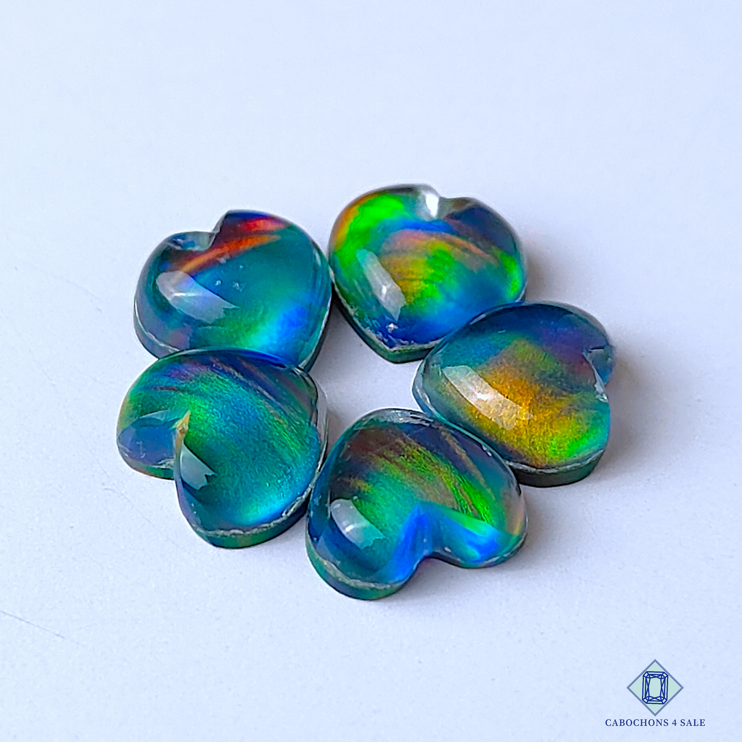 Aurora Opal Crystal Quartz Doublet