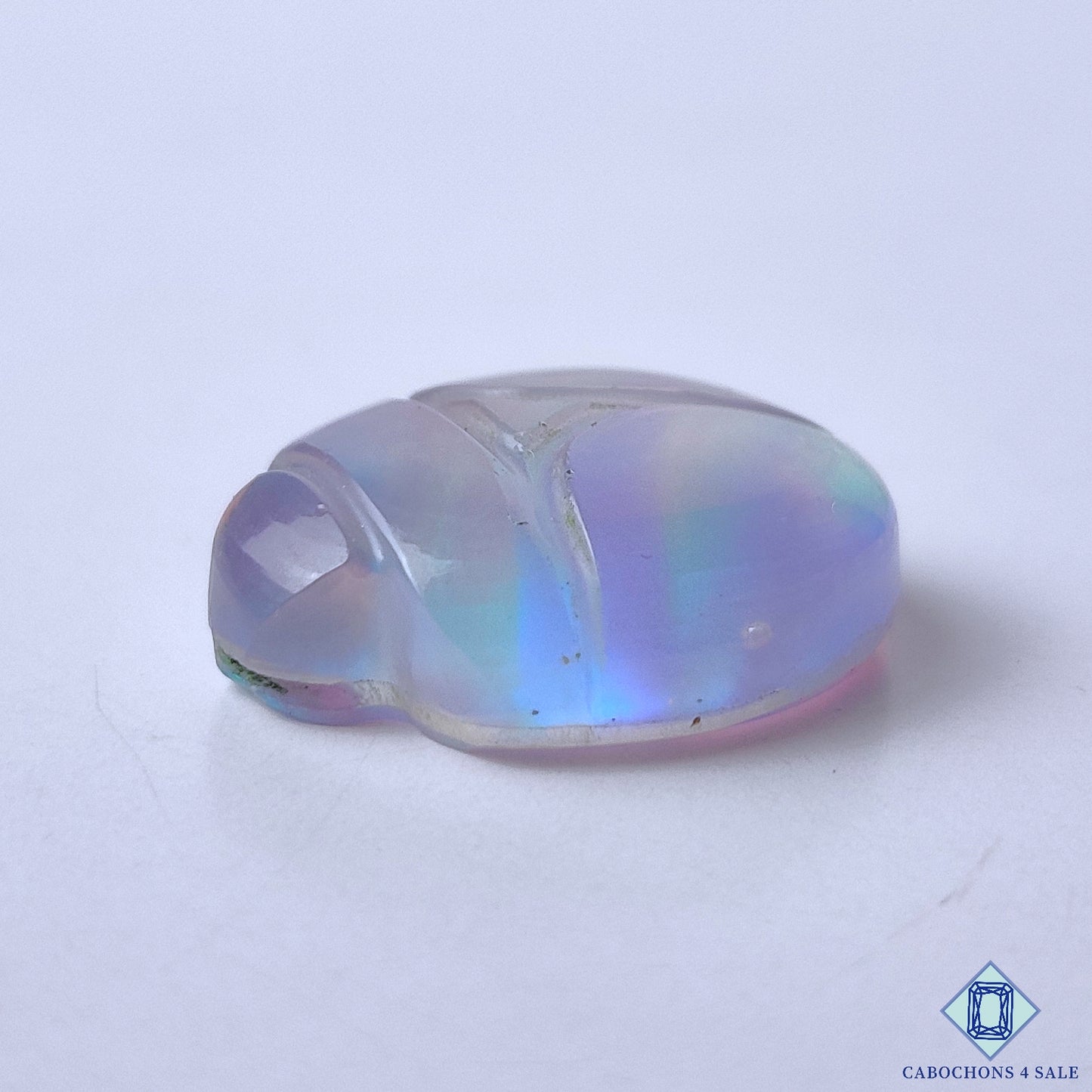 Aurora Opal + Crystal Quartz Doublets