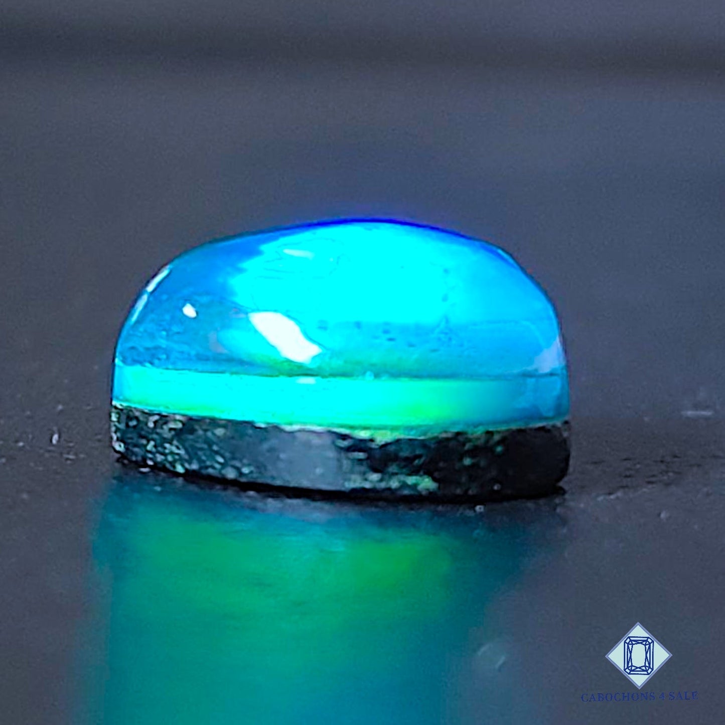 Dobletes de corazón de piedra preciosa de cuarzo cristal y ópalo Aurora de 13 x 13 x 6 mm disponibles para la venta