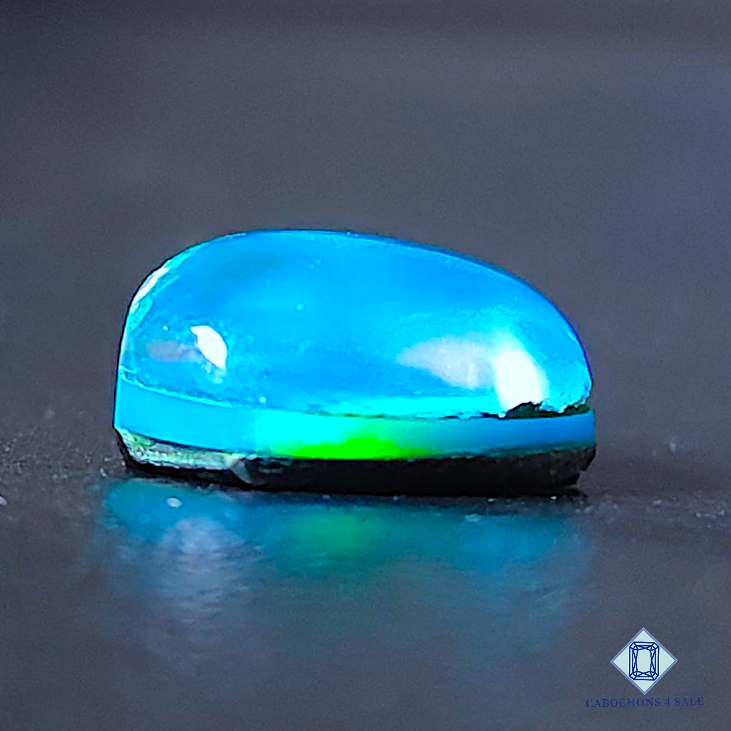 Dobletes de corazón de piedra preciosa de cuarzo cristal y ópalo Aurora de 14 x 12 x 7 mm disponibles para la venta