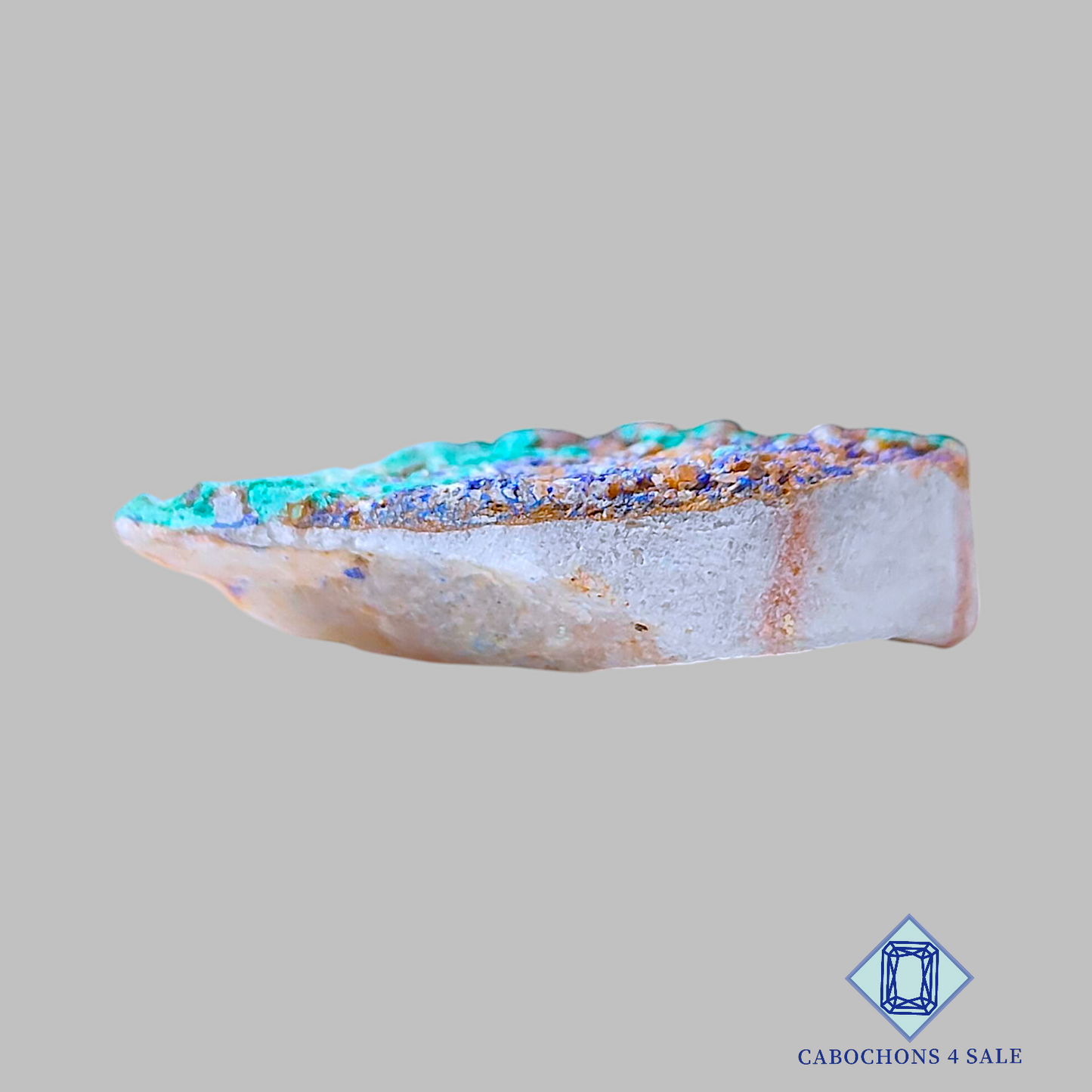 Druzy de pera de azurita