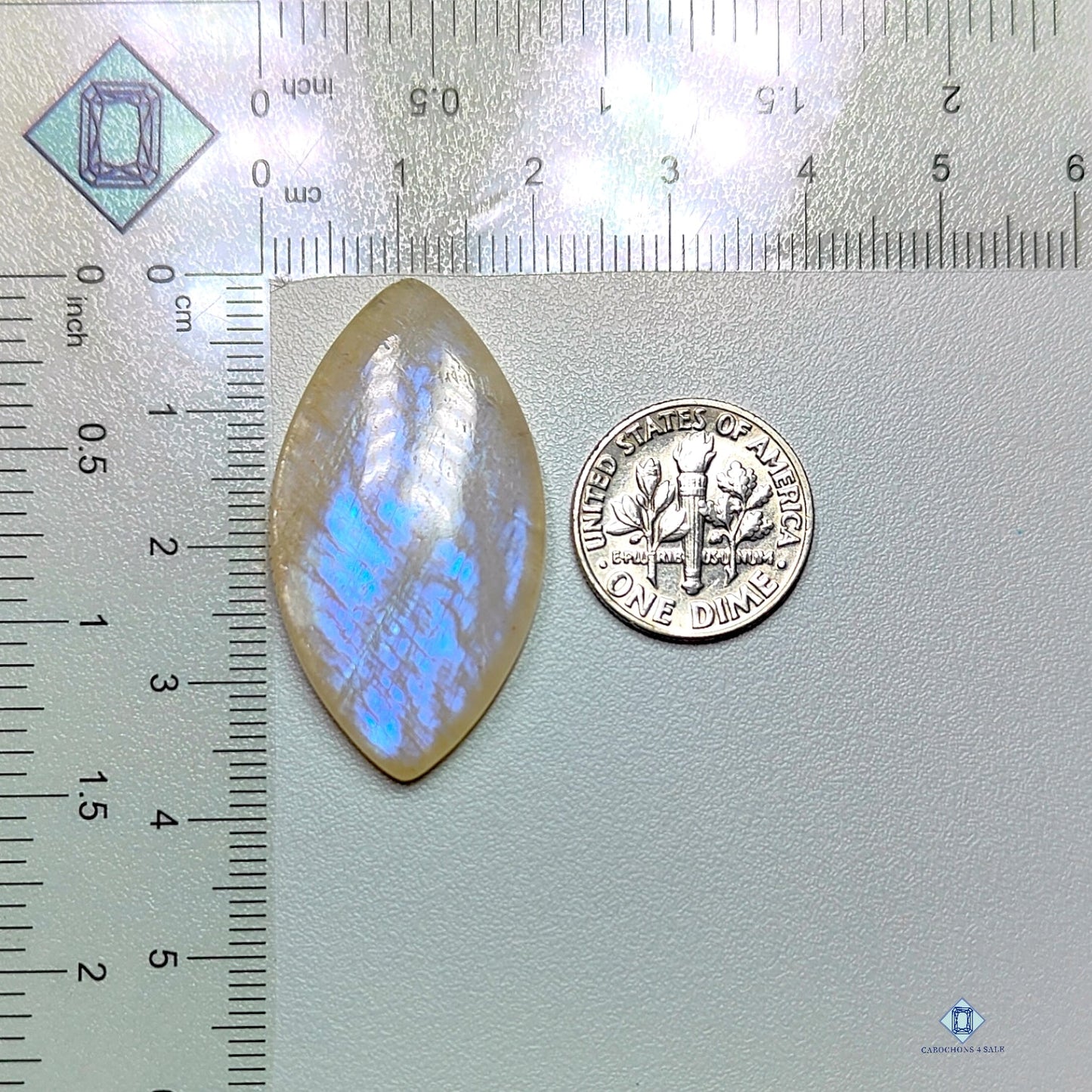 Belomorite marquise Cabochons