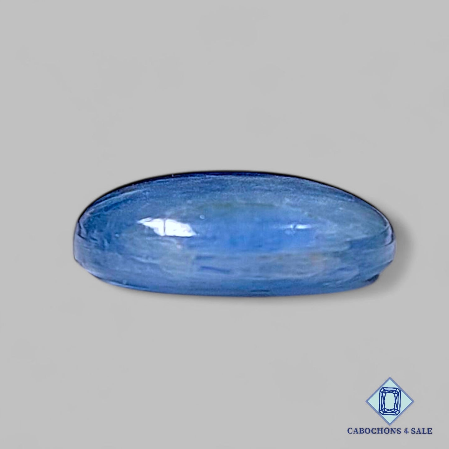 Natural Bi Color Blue Kyanite Gemstone Oval Cabochons 13*10*4mm from Brazil available for sale
