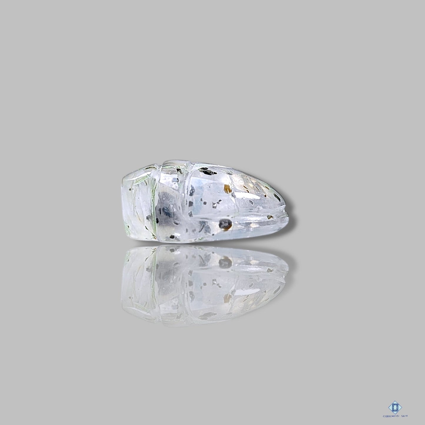 Tallas de fantasía de cuarzo de punto negro