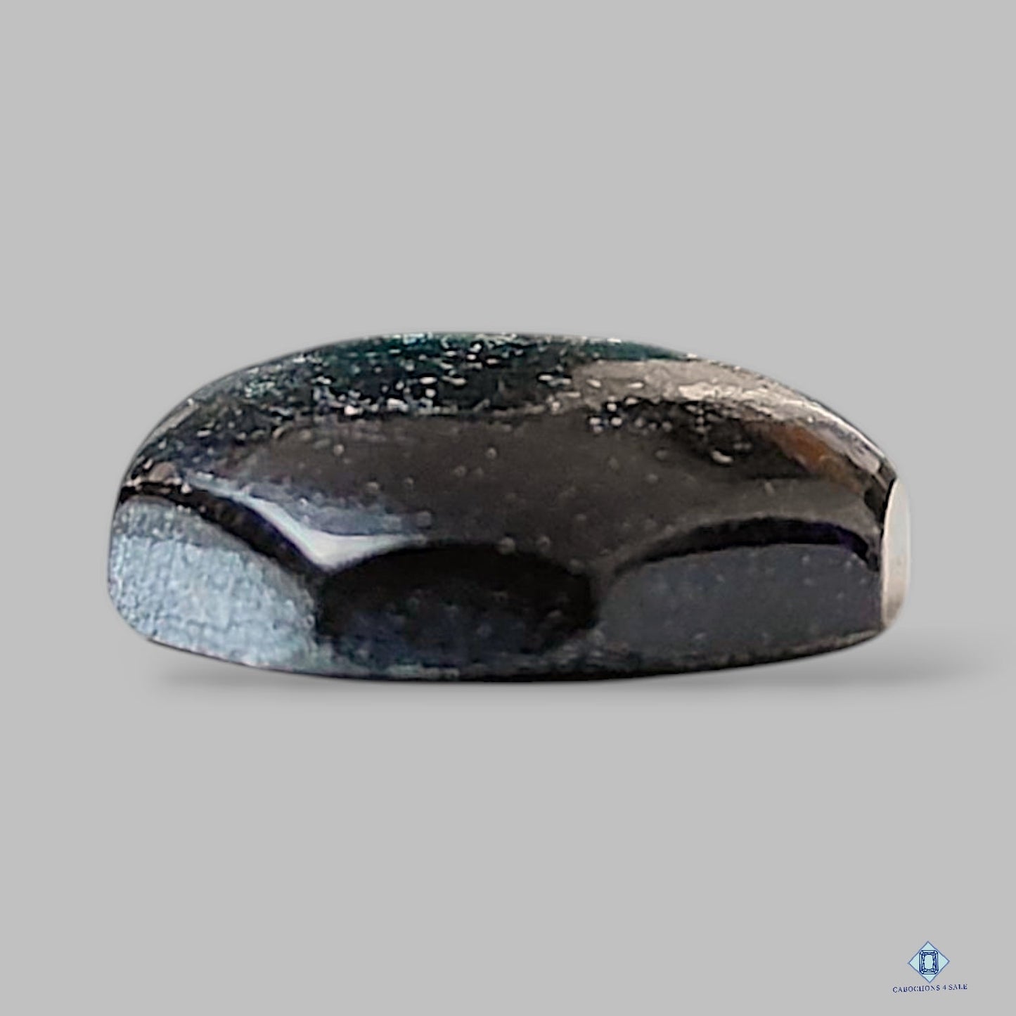 Natural Black Mica Gemstone Fancy Druzy 20*13*5mm from India available for sale