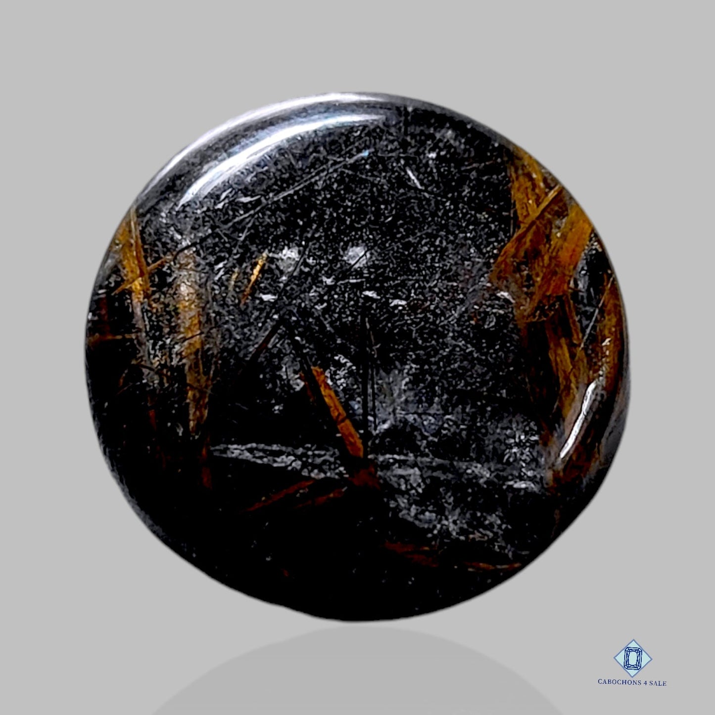 Black Onyx + Quartz Doublets Round Doublets