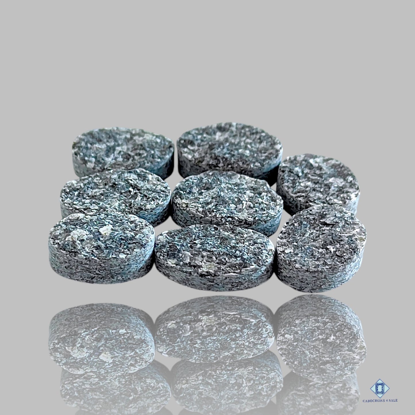 Black Mica Oval Lots