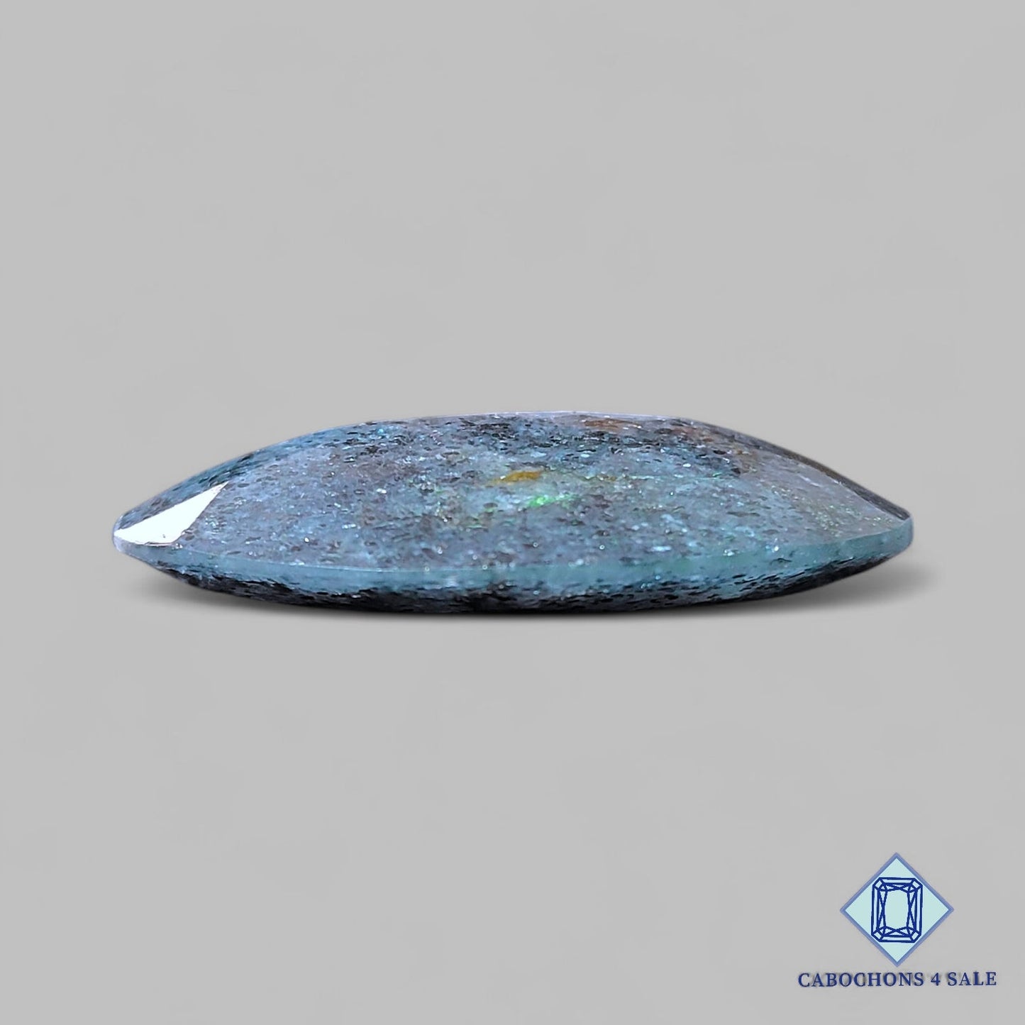 Natural Black Sunstone (Midnight Quartz) Gemstone Oval Faceted Cut 38*28*8mm available for sale