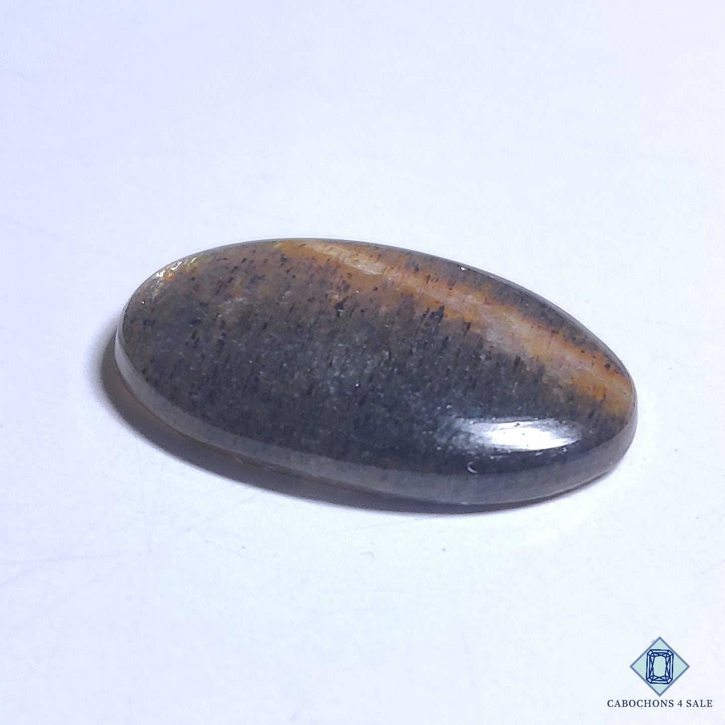 Black Tanzanian Rainbow Lattice Sunstone